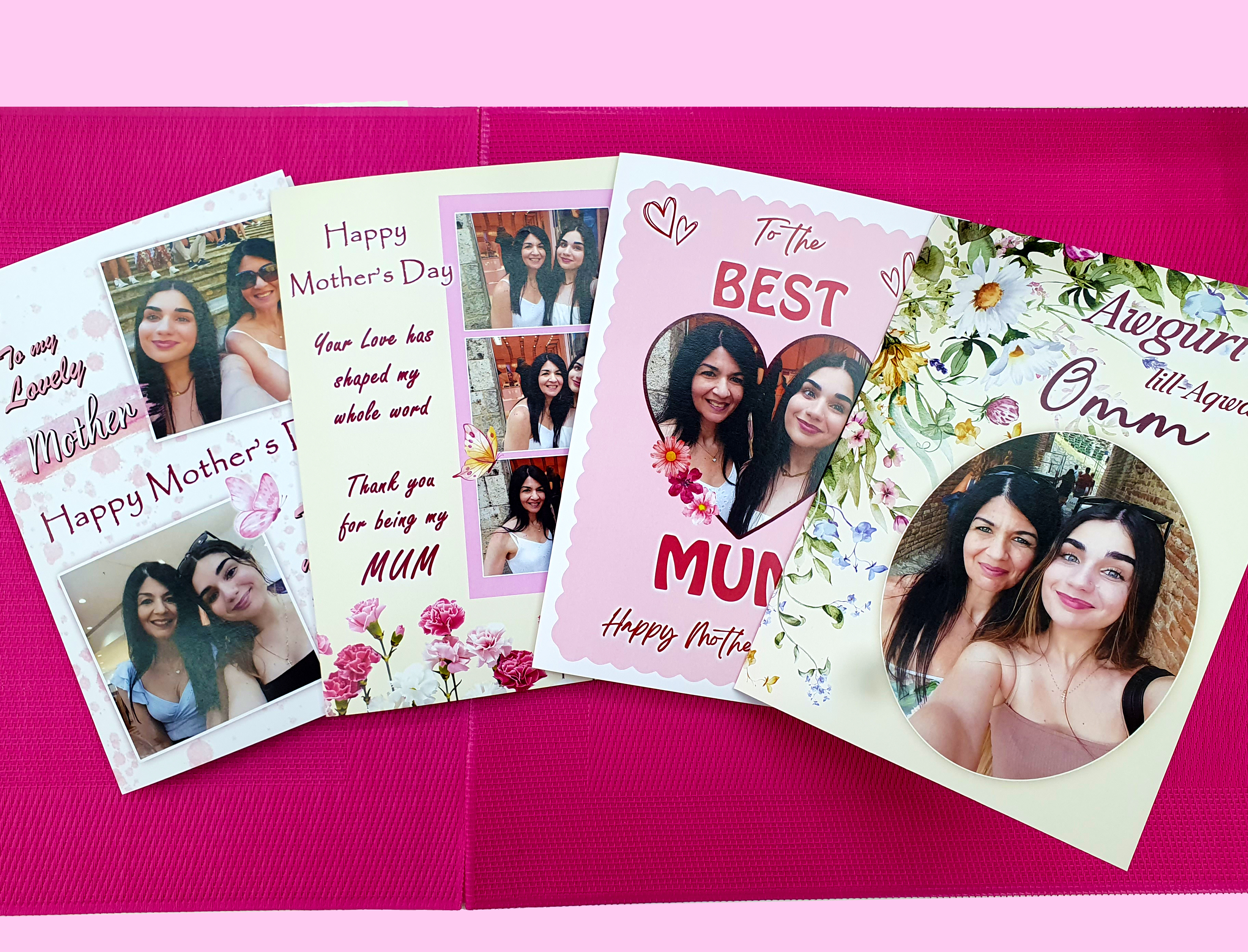 Personalised greeting cards for special occasions